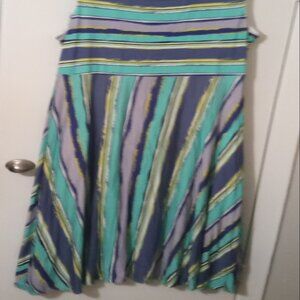 K Jordan women's sleeveless lined maxi dress size2X viscose